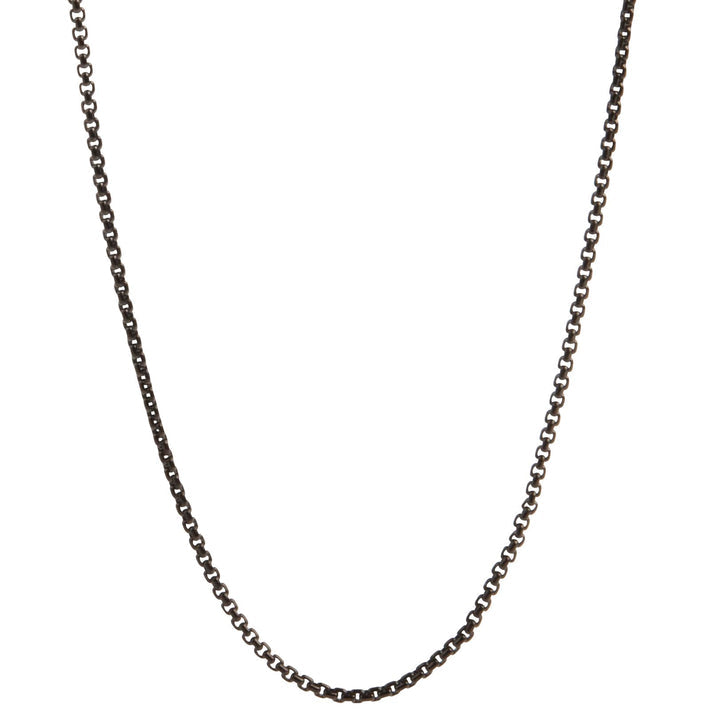 Black Cable Necklace Chain