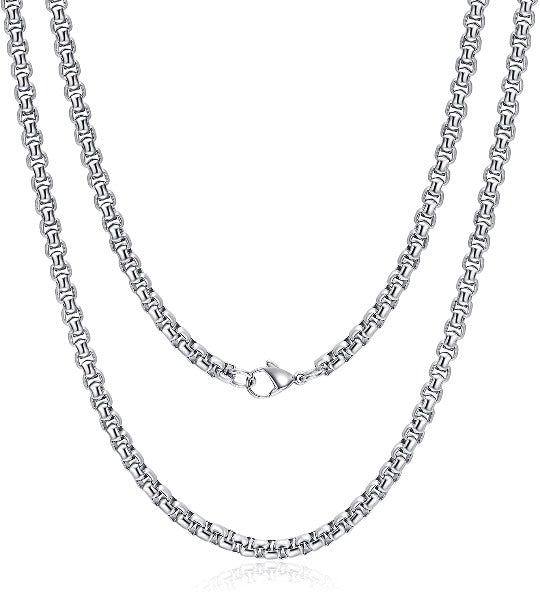 Silver Rolo Chain necklace