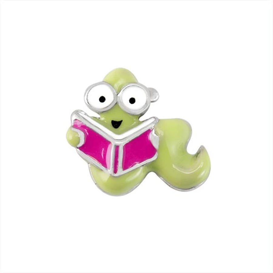 Book Worm Charm