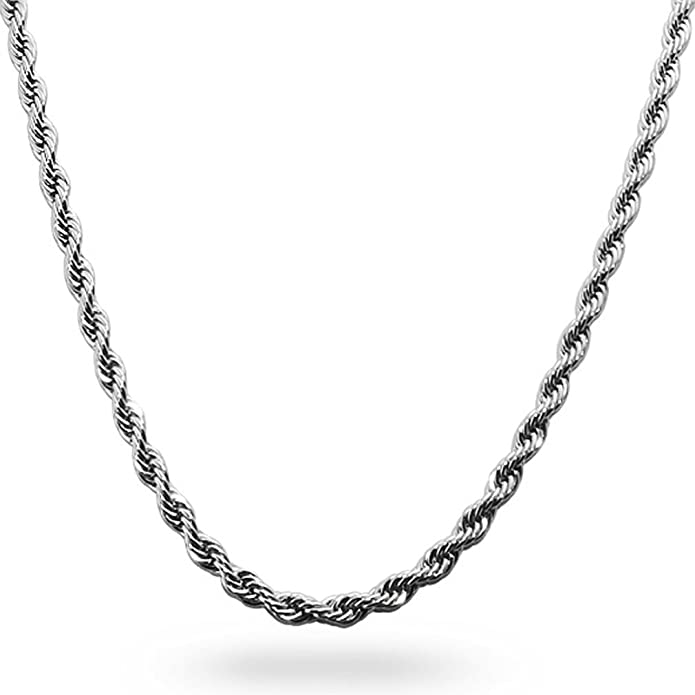 Silver Twist Chain necklace