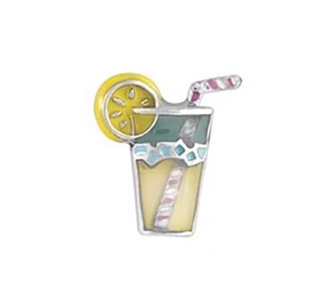 Lemonade Glass Charm