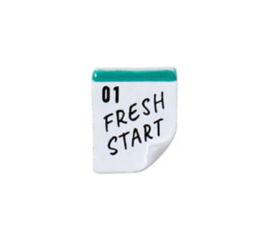 Fresh Start calendar Charm