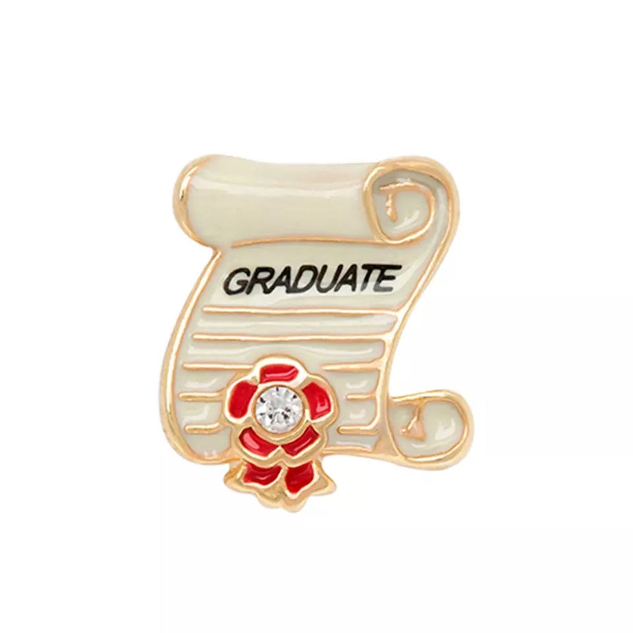 Graduation Certificate Charm