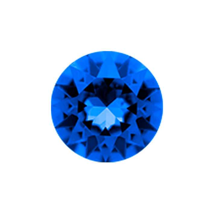 September Sapphire Birthstone Crystal