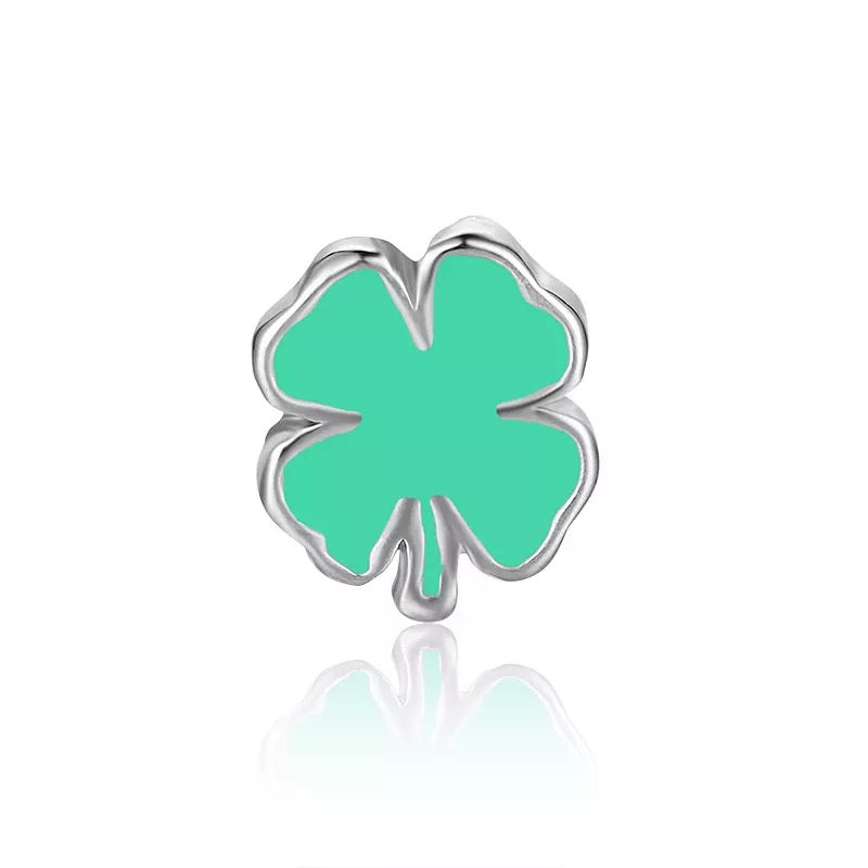 Green clover flower